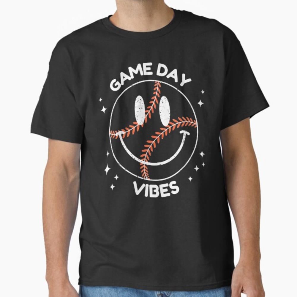 Игровой День Ретро Кокетливый Бант Бейсбольные Девушки Женская Футболка Унисекс Футболка M