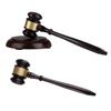 Delicate Wood Gavel Handmade Wooden Auction Hammer Wood Gavel And Sound Block For Lawyer Judge Auctioneer Auction Sale Decor