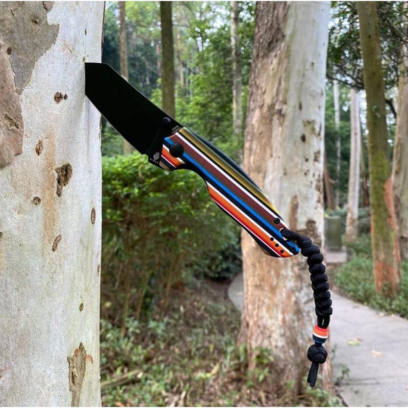 2 Sizes Candy / Flag Colors G10 Materials Knife Handle DIY Making Outdoor EDC Tools Grip G-10 Colorful Composite Boards Patch