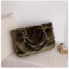 New Fashion Women's Designer Bag Soft Fur Quality Large Capacity Shoulder Bag Chain Large Bags