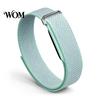 Nylonowe Paski Odprowadzające Pot Pasek do Fitbit Air, Oddychający Zamienny Pasek do Zegarka, Regulowana Szybkoschnąca Wodoodporna Opaska Sportowa na Nadgarstek, Bransoletka Przeciwpotna