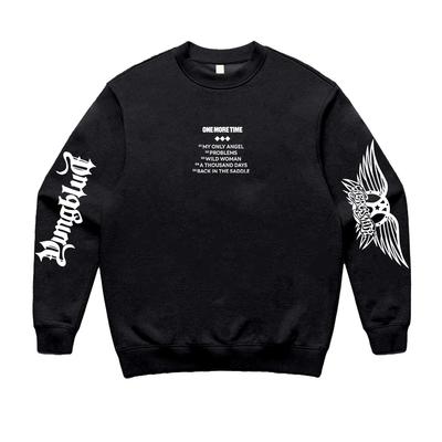 Aerosmith YUNGBLUD Bluza z okrągłym dekoltem One More Time Polar Długi rękaw Męska Damska Pulowery Jesień Zima Codzienny Unisex Streetwear
