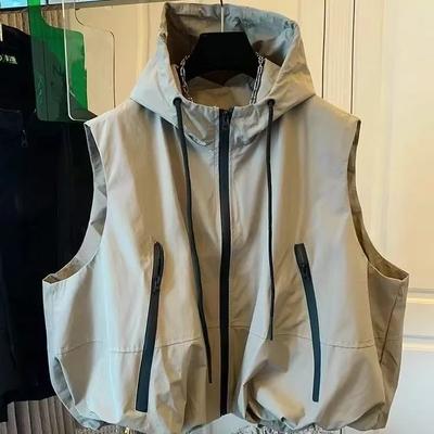 Dames Lente/Herfst Casual Sportvest: Mouwloze Hoodie Jas in Koreaanse Stijl