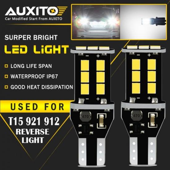 2X T15 921 912 Светодиодная лампа заднего хода LED БЕЗ ОШИБОК 15E Для Toyota GMC EOA