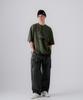EZKATON Strobe Short Sleeve T-Shirt Khaki Kmst6774