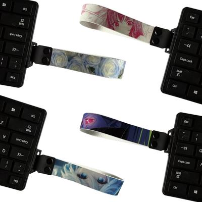 Ergonomic Keyboards Strap Fashionable Fabric Strap Rope Easy To Attach For Comfortable Carrying Laptop Accessories