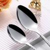 5pcs Hammered Pattern Stainless Steel Cutlery Sets Western Tableware for Restaurant Knife Fork Spoon Teaspoon Teafork Dinner Kit