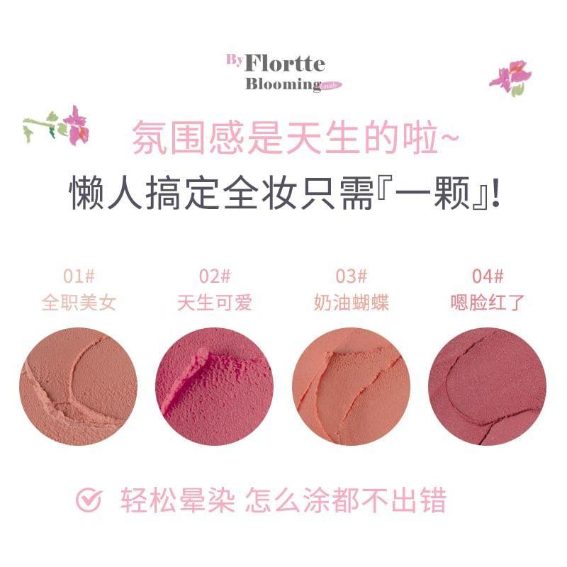 FLORTTE - Blooming Series Blush Cream - 4 Colors