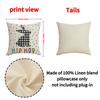 New Polka Dot Cartoon Rabbit Pillow Case Holiday Decoration Easter Pillow Linen Stain-resistant Sofa Pillow