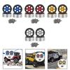 RC Car Part Toy Car Wheel Rims Aluminum Alloy Sturdy Replacement Accessories for