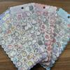 4Sheets Shiny Cute Animal Stickers Waterproof Decorative Stickers For Scrapbook Notebook Stationery Sticker Story Store