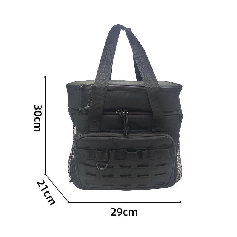 

Leakproof Double-Layer Insulated Camping Picnic Bag with Large Capacity and Oxford Cloth