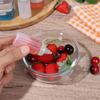 4Pcs/Set Mini Sauce Seasoning Bottle Barbecue Kitchen Portable Transparent Bottle PP Spices With Lid Jar Squeeze