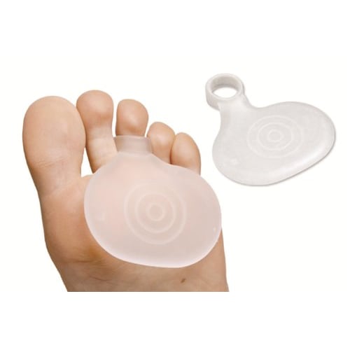 Laterale Fußgewölbeschutz Gelkissen für linken Fuß, Größe S (1 Stück)