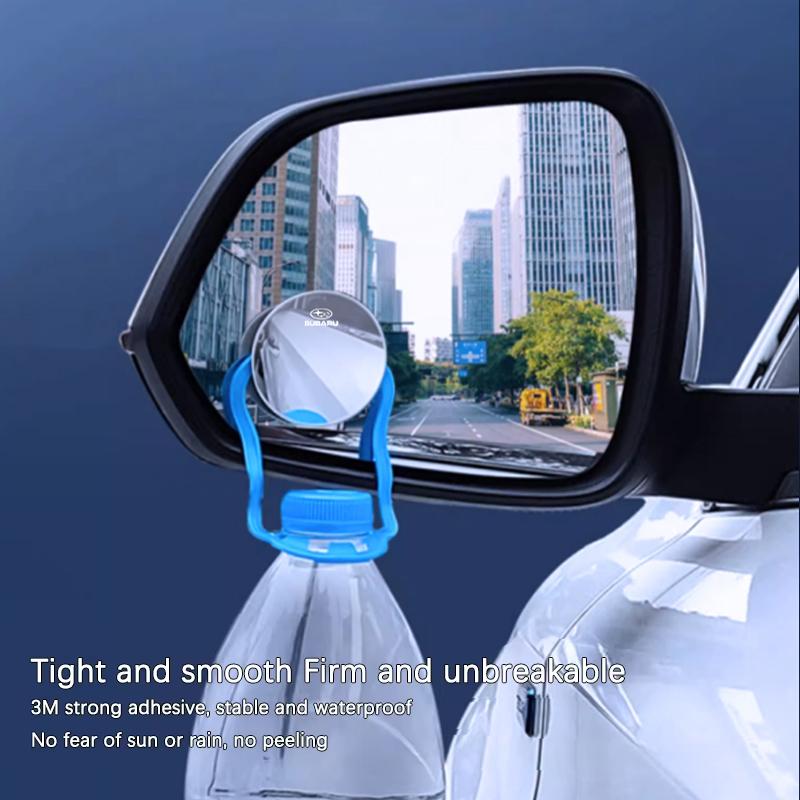 Subaru Car Rearview Small Circular Mirror High-definition Wide-angle Mirror For Forester Crosstrek Impreza WRX XV Outback Legacy vg5