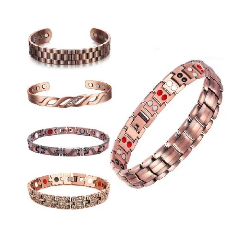 Alloy Material Bracelet With Electroplating Process Trendy Commuter Style