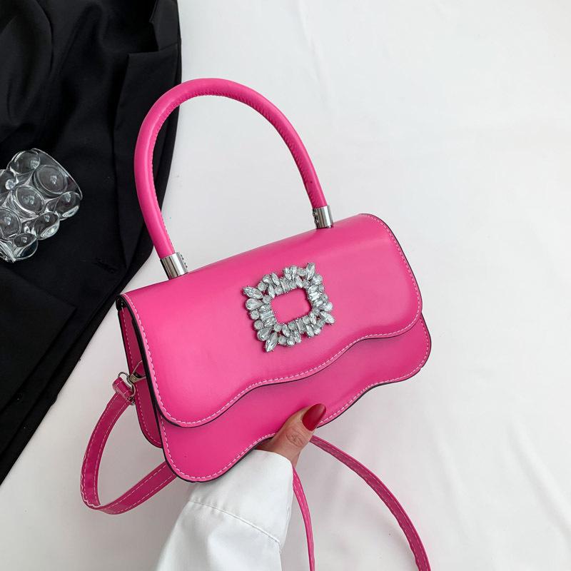 Simple Shoulder Bag, Fashionable and Simple Small Square Bag, Autumn New Messenger Bag, Casual Commuter Handbag.