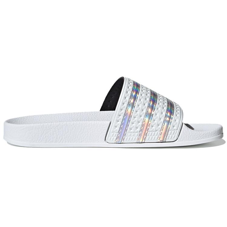 (WMNS) adidas Adilette Slide 'White Iridescent' Women's FV0041