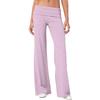 Women Casual Flared Yoga Pants Comfortable Sports Workout Long Trousers