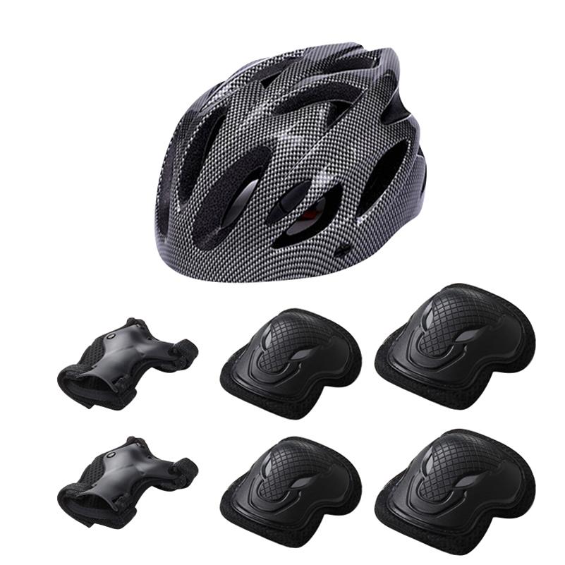 Child protective equipment helmet elbow knee pads for girls aged 3 4 5 6 7 8 9 10 11 12 year boy Suitable for roller skating and skiing