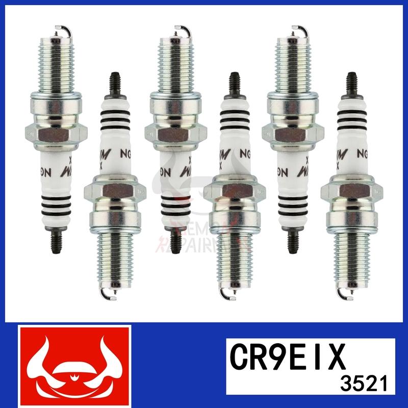 CR9EIX Business motorcycle iridium spark plug 3521 5448 CB400 CBR VTR RZR XP900 XP1000 XP 900 1000 Pair SUZUKI GSXR CR9EIA-9
