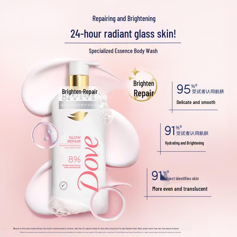 Dove Hyaluronic Acid Moisturizing Essence Shower Gel