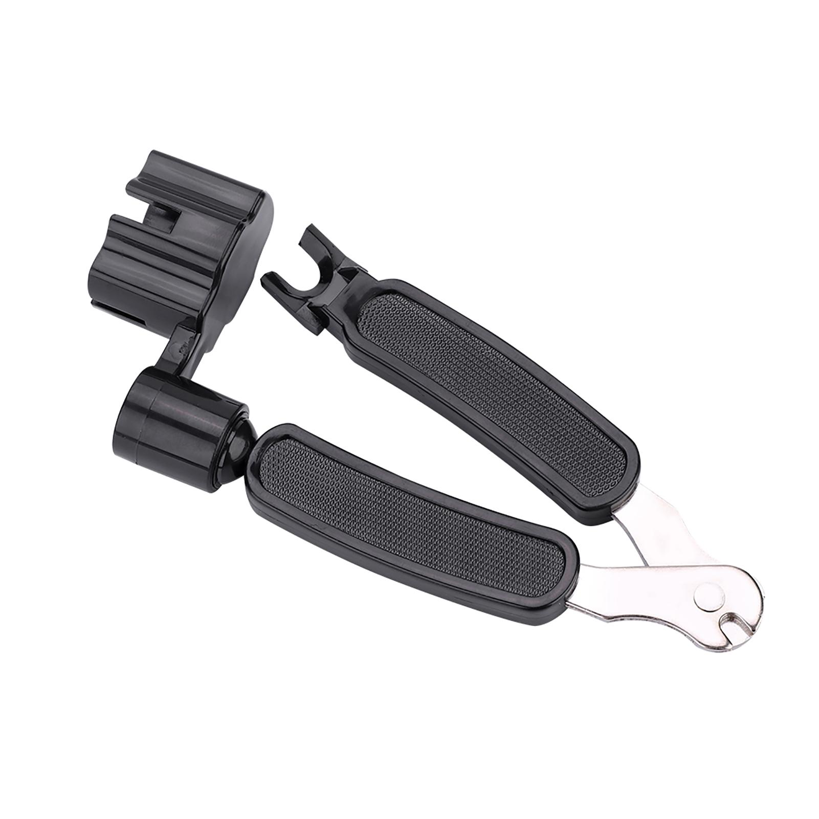 

3 в 1 Струнный колок намотчик кусачки пуллер бриджевых пинов для бас-гитары