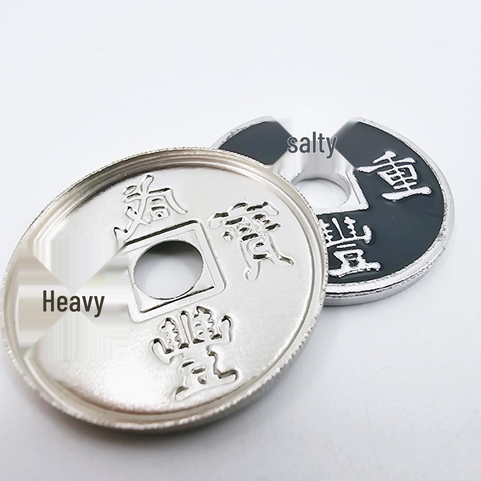 Double-Sided Chinese Ancient Coin Magic Set for Coin Jumping Performance