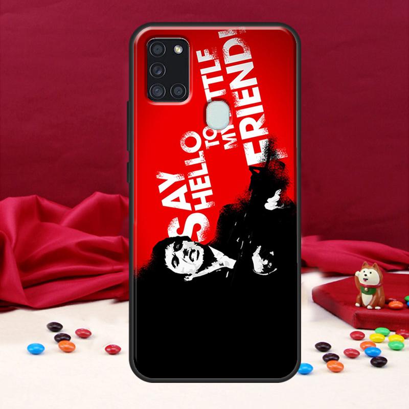 

Scarface Tony Montana Case For Samsung Galaxy A34 A54 A14 A53 A13 A51 A71 A50 A12 A22 A32 A52 A72 Phone Cover Samsung A33 5G