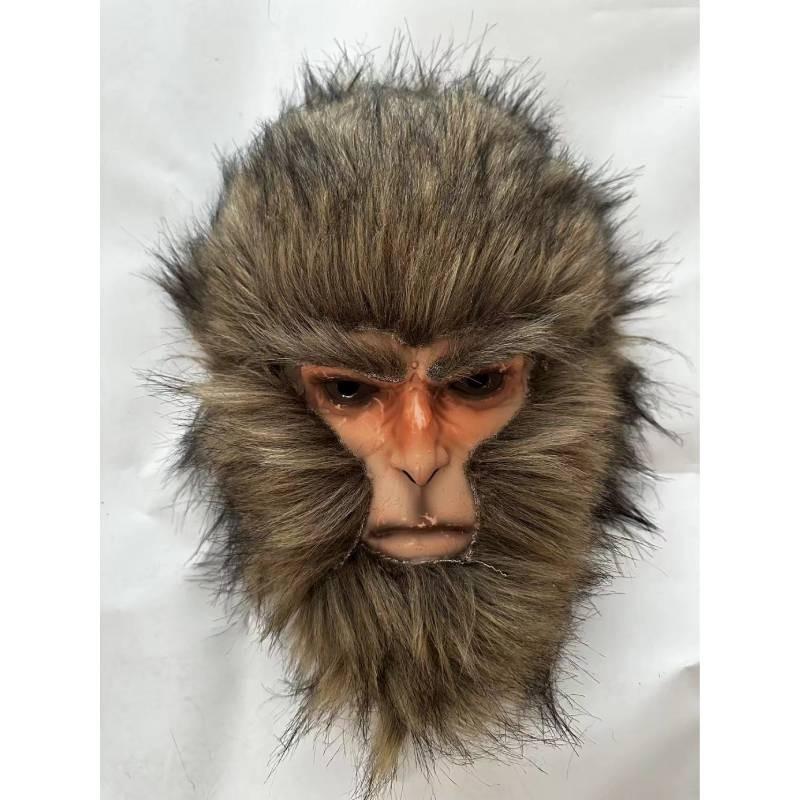 

Myth Black Wukong Mask Role Play Halloween Party Game Costume Cosplay Props коричневый