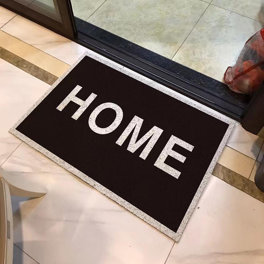 Durable Non-Slip Dirt-Resistant Entrance Mat - Wear-Resistant, Cuttable Silk Loop for Hallways
