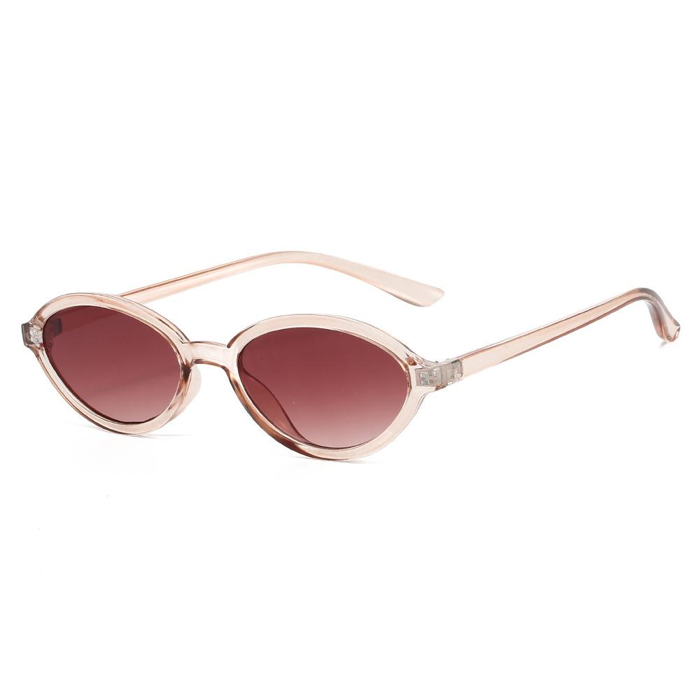JYL Oval Steampunk Sunglasses Women Classic Aesthetic Vintage Designer / 2448
