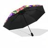 1pc Mandala Pattern Folding Umbrella | Elegant Design, Fashionable Accessory, Durable Construction, Sturdy Ribs yy251107062