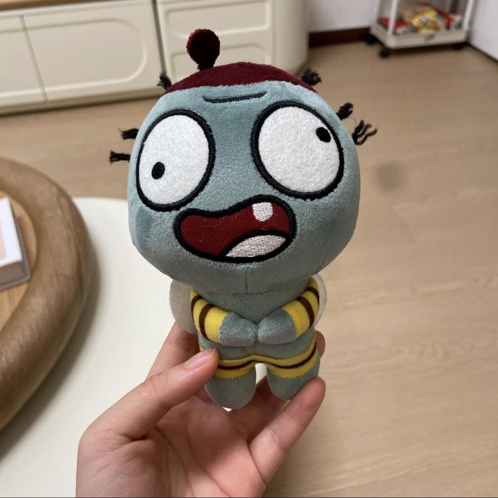 My Little Brother Worships You Zombie Doll Voice Pendant Ugly Cute Doll Plush Toy Bag Keychain