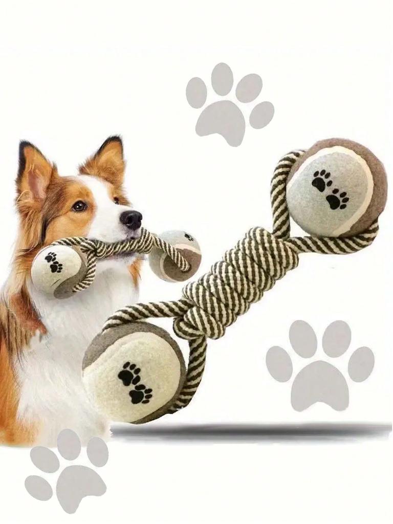 1 Piece of Indestructible Teeth Cleaning Pet Toy, Dog Chew Durable Toy, Cat and Dog Teeth Cleaning Supplies