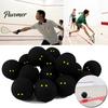 Professioneller Squashball für Spieler, Wettkampf, zwei gelbe Punkte, niedrige Geschwindigkeit, Zubehör
