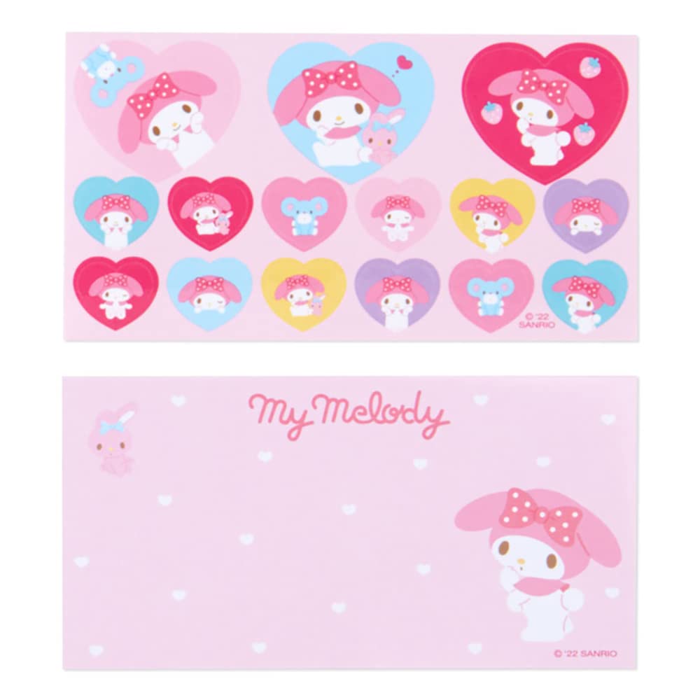 Sanrio My Melody Memo Sticker Set with Case 064297 &
