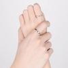 Mobius Zirconia Diamond Adjustable Couple Rings - Elegant Men's & Women's Wedding Bands