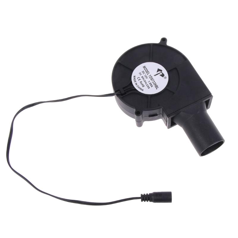Outdoor BBQ Fan Air Blower 12V 1.88A Air Flow Electric BBQ Fan Outdoor Cooking Camping Hiking Picnic Tools Accessories