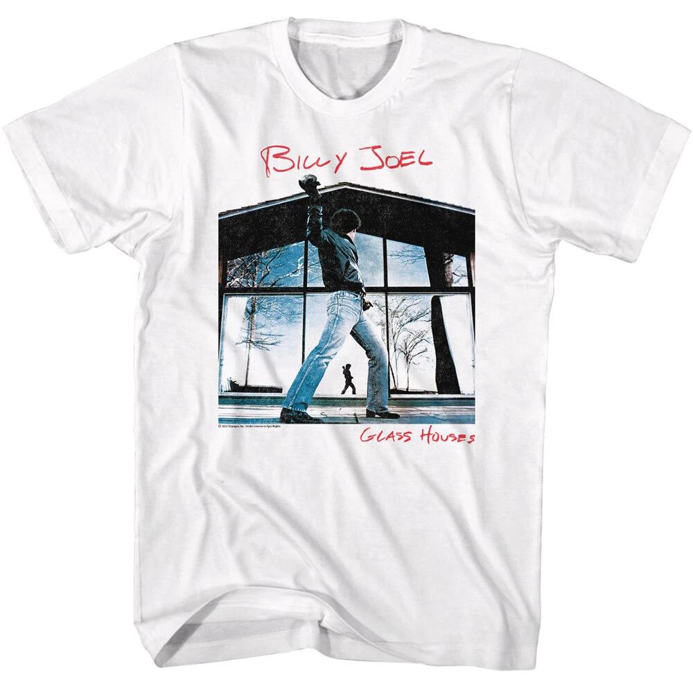Billy Joel The Piano Man Glass Houses Album Cover Men s T Shirt Rock Music Merch L
