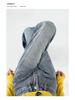 Retro Wide-Leg Jeans for Women - Spring Plus Size, Loose Fit, Floor-Length Pants