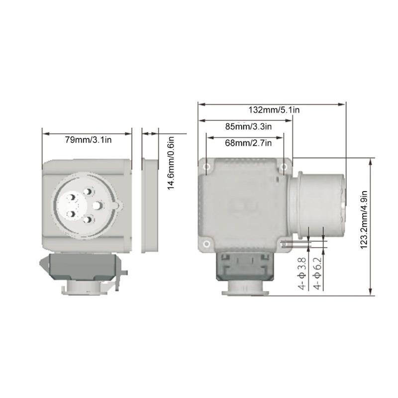 Heavy Duty Equipment Switches 400V 3 Phase Power Control with Phase Inverter & Safe Shutoff Simple Installation