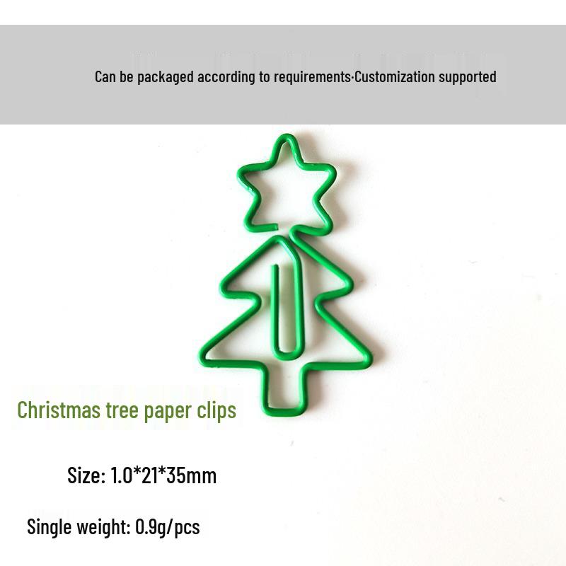 

Green Christmas Tree Paperclip - Cartoon Metal Plant-Shaped Paper Clip with Free Shipping Christmas Tree Paperclip зелёный