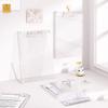 Stand-Up Acrylic Clipboard: A4 Exam Paper Pad, Student Desk Writing Board with File Holder