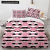 Sunflower King Queen Duvet Cover Striped Floral Bedding Set for Kids Teens Adults Colorful Flowers 23pcs Polyester Quilt Cover