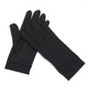 1Pair Copper Fiber Warm Gloves Silicone Anti Slip Sports Cycling Driving Gloves