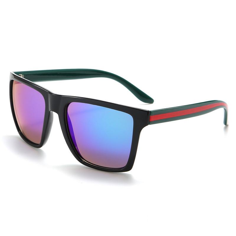 Stylish Big Style Frame Fashion Sun Glasses Uv Summer Outdoor Sun Protection