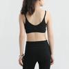 Nike Yoga Luxe Indy Low Impact Support Solid Sports Bra Women Underwear Black CV5657-010