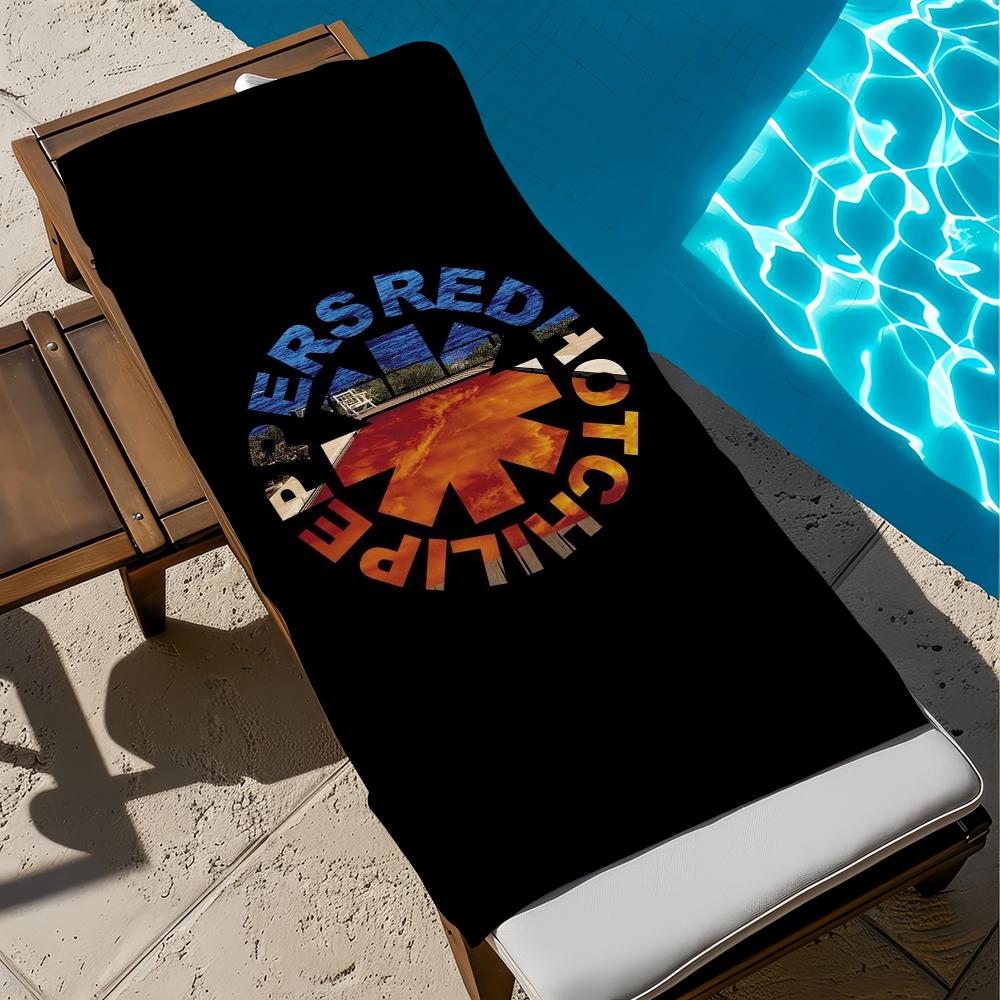 Red Hot Singer C-Chili Towel Beach Quick Dry Soft P-Peppers Pool Towels Gift for Travel Gym Shower Camping Sports