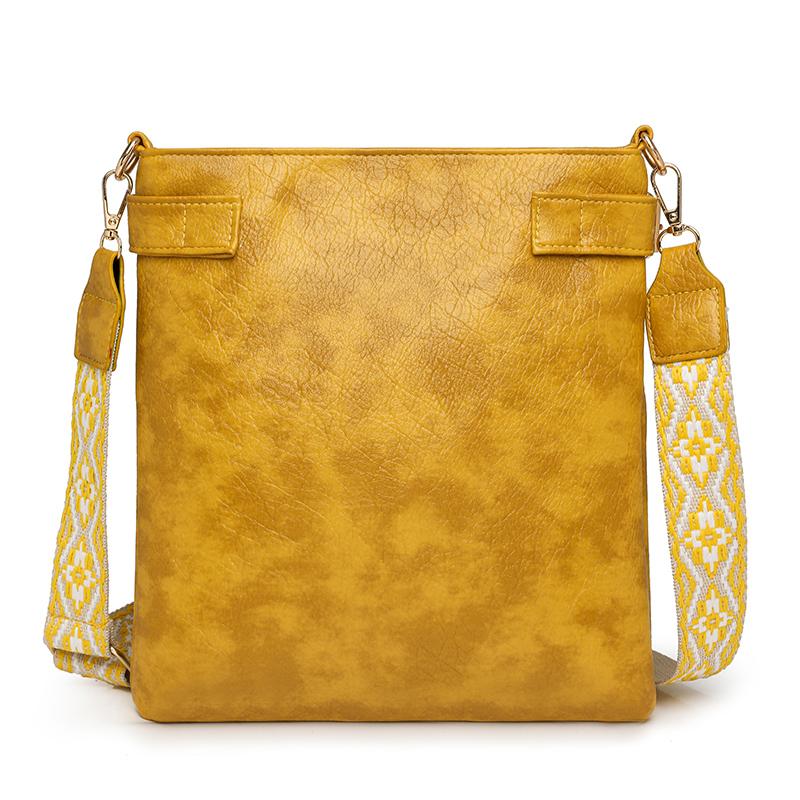 Diseñador de Moda Bolso de Hombro Femenino Pequeño de Cuero PU Bolso Cruzado Femenino Señoras Tendencia Clásico Bolso de Mano con Asa Bolsos Bandolera para Mujer